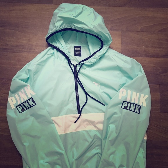 PINK Victoria's Secret Jackets & Blazers - Victoria’s Secret PINK waterproof windbreaker